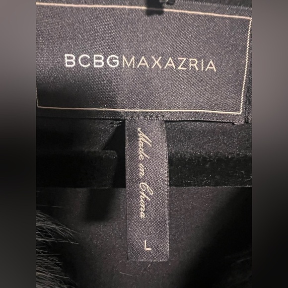 BCBGMAXAZRIA Makenzie Faux Fur Long Vest - Picture 2 of 4